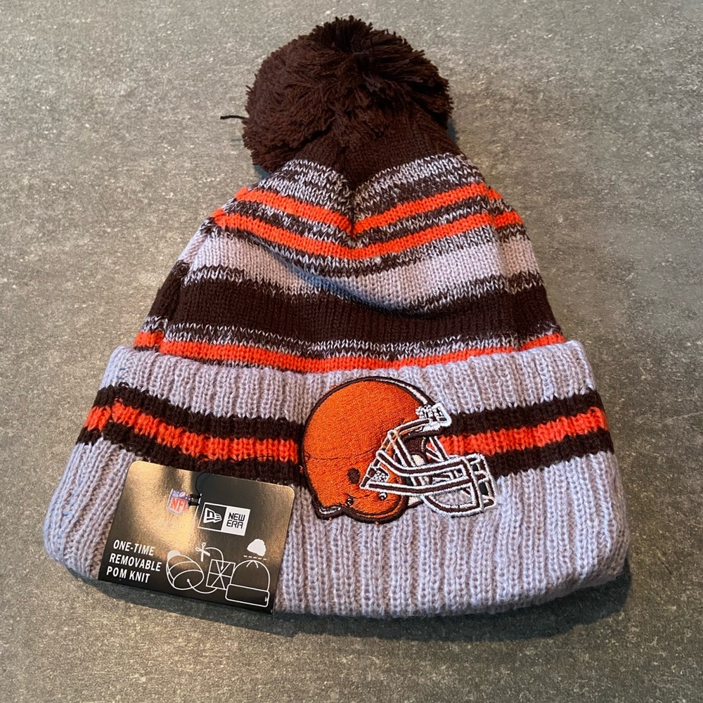 PRICE IS FIRM Brand new Cleveland Browns beanie